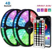 تصویر ریسه RGB هوشمند ۱۰ متری Double Glow مدل SO-D-1 موزیکال 