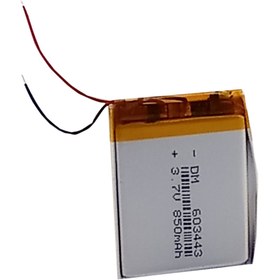 تصویر باتری لیتیوم پلیمر 3.7v ظرفیت 1500mAh کد 404040 404040 1500mAh Lithium Polymer Battery