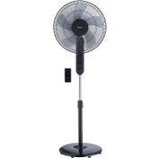 تصویر پنکه سام مدل EF1308 پنج پره مشکی 