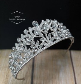 تصویر تاج عروس مدل 821 bridal tiara code 821