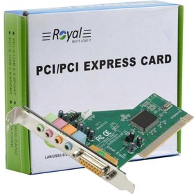 تصویر کارت صدا ROYAL PCI PIC-SOUND Sound Card PC Royal