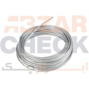 تصویر سیم بکسل گالوانیزه 6 رول 200 متری تندیس 