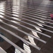 تصویر تیغه کرکره برقی پلی کربنات شفاف زوار آلومینیوم سامفی 