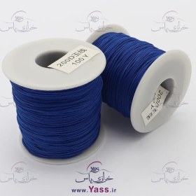 تصویر نخ دستبند آبی کاربنی (توپ 100 یاردی) 