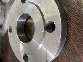 تصویر فلنج اسلیپ ان استنلس استیل 2 اینچ ریس فیس PN16 ازجنس ,SA182F316 L FLANGE, SLIP ON , RF , PN16 ,SA182F316L