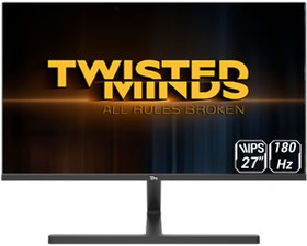 تصویر مانیتور 27 اینچ گیمینگ تویستد مایندز مدل Twisted Minds TM27FHD180IPS 