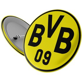 تصویر پیکسل سنجاقی Borussia Dortmund Borussia Dortmund Design Pixel Pin