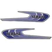 تصویر آرم باک یاماها ۱۰۰ رنگ آبی 