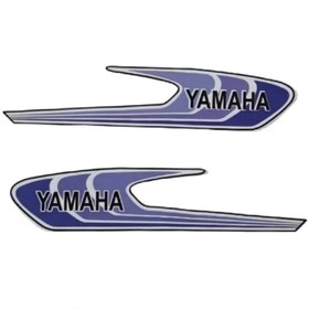 تصویر آرم باک یاماها ۱۰۰ رنگ آبی 