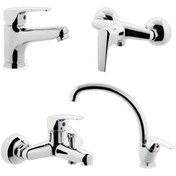 تصویر ست شیرآلات البرز روز مدل درسا کروم 