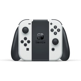 تصویر کنسول بازی قابل حمل نینتندو سوئیچ مدل اولد سفید Nintendo Switch OLED White