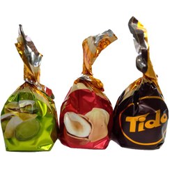 تصویر شکلات تک سر پیچ تیدو شیرین عسل 