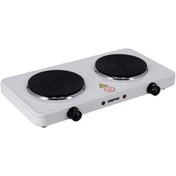 تصویر اجاق گاز سنگی دو شعله جیپاس مدل GHP32014 GHP32014 Electric Double Hot Plate