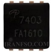 تصویر آی سی لپ تاپ Mosfet Alpha-Omega AON7403-P30V29A 