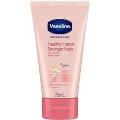 تصویر کرم دست و ناخن مدل healthy حجم 75میل وازلین Vaseline Healthy Hand And Nail Cream 75ml