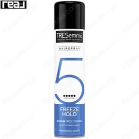 تصویر اسپری حالت دهنده مو ترزمه Tresemme مدل Freeze Hold شماره 5 حجم 250 میلی لیتر 