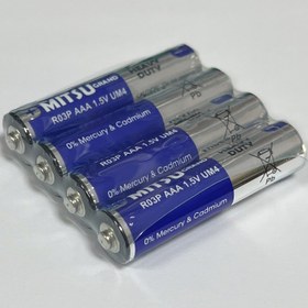 تصویر باتری نیم قلمی میتسو گرند MITSO GRAND AAA Batteries 