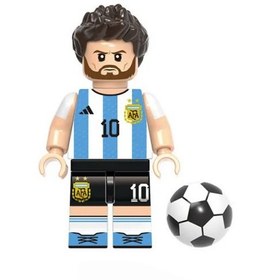 تصویر لگو مینی فیگور مسی Lego Messi