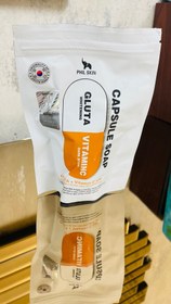 تصویر صابون کپسولی سفید کننده قوی گلوتاتیون فیل اسکین کره ای با 39درصد ویتامین سی 