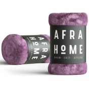 تصویر پتو نوجوان افرا کلکسیون چهارفصل سایز 180*140 سانتی متر رنگ یاسی کالای خواب و شال مبل و پتو - زمان تحویل 13 الی 15 روز کاری