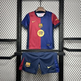 تصویر کیت پلیری اول بارسلونا Barcelona Home 2025 Pleyer 