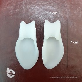 تصویر پد جدا کننده انگشت کوچک پا مدل FC10 Small toe separator pad model FC10