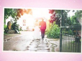 تصویر پروژه پریمیر عروسی | Wedding Slideshow عاشقانه و حرفه‌ای 