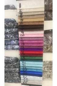 تصویر روکش صندلی کرمی مخملی 6 تکه uygarhome 