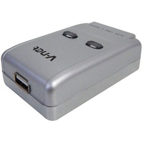 تصویر سوئیچ 2 پورت وی نت V-NET USB2-0 To Type-B 2Port Switch