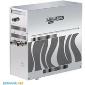 تصویر دستگاه بخارساز 6 کیلووات(دیگ بخار) سونا MEGA SPA مدل EPS60-Push 