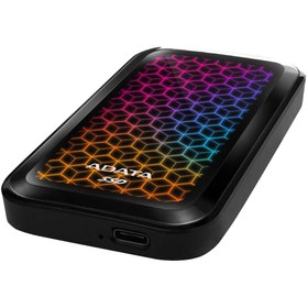 تصویر هارد اکسترنال SSD ای دیتا مدل SE770G ظرفیت 2 ترابایت Adata SE770G RGB 2TB xternal Portable SSD Drive