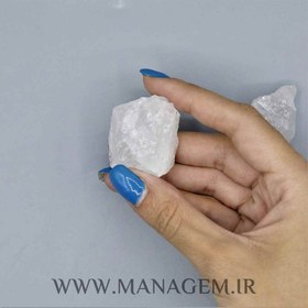 تصویر سنگ راف کوارتز شفاف 