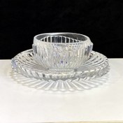 تصویر پیاله و پیش دستی کرون چین 