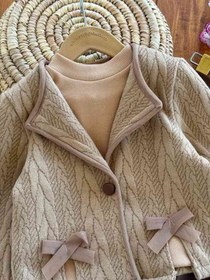 تصویر ست پوشاک دخترانه سه تیکه میخک 