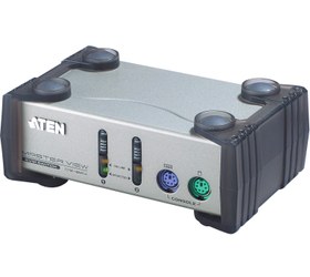 تصویر 2Port PS/2 VGA KVM Switch 