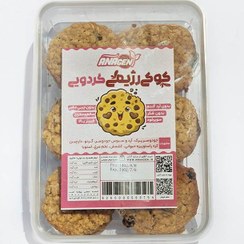 تصویر کوکی جو دوسر رژیمی گردویی(12عددی) آناژن Anaagen diet oatmeal cookie with walnut (12 pieces)