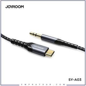 تصویر کابل تبدیل صدای تایپ سی جویروم Joyroom Hi-Fi Audio Cable SY-A03 