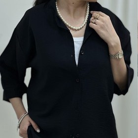 تصویر شومیز ۳۵۲۵۵ رنگ سیاه 