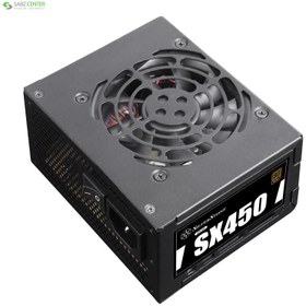 تصویر پاور کامپیوتر 450 وات سیلوراستون مدل SST-SX450-B SilverStone SX450-B 450W 80 PLUS Bronze PSU