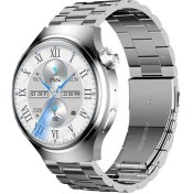 تصویر ساعت هوشمند WISME مدل X38 MAX صفحه گرد با بدنه آلومینیومی 