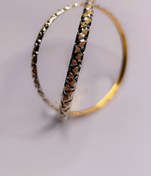 تصویر النگو نقره ایرانی (آبکاری طلا) | 5.58 گرم size 3 