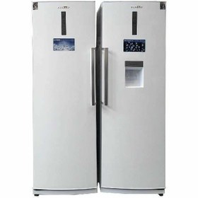 تصویر یخچال فریزر دو قلو 20 فوت التتو مدل NR6020-NF6020 ا Eletto NR6020-NF6020 ice refrigerator and freezer Eletto NR6020-NF6020 ice refrigerator and freezer
