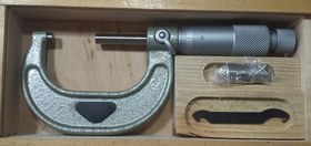 تصویر میکرومتر خارج سنج 50_25 میلیمتر لهستان OUTSIDE MICROMETER 25_50 MM 0.01MM