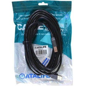 تصویر کابل پرینتر DataLife Black طول 10 متر DATA LIFE 10M Printer Cable