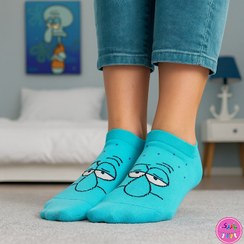 تصویر جوراب مچی طرح اختاپوس برند پاتریس | جوراب فانتزی نانو سوپرپنبه ضدبو و لطیف 