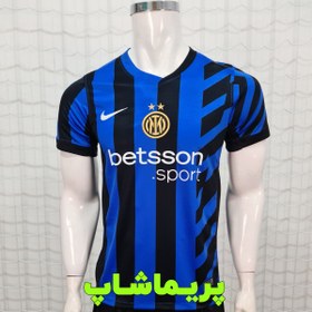 تصویر لباس اول اینتر 2025 کیفیت هواداری تایلندی درجه یک Inter 2025 first kit, first class Thai fan quality