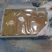 تصویر سرویس حوله پالتویی ۵ تکه نرمک 