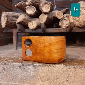 تصویر 1 عدد لیوان چوبی کوکسا کد 110 