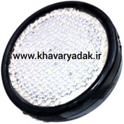 تصویر چراغ شبرنگ smd خور گرد سفید 12 ولت نوار لاستیکی دور پهن ضد آب مناسب ماشین نیسان و انواع وانت و سواری 