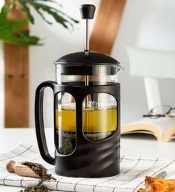تصویر فرنچ پرس 600 میل پلاستیکی French press 600 mm plastic
